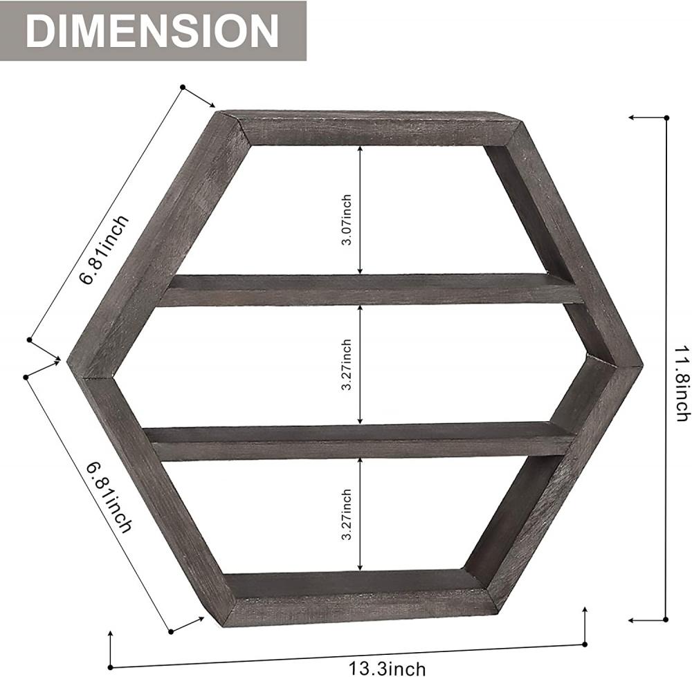 Wood Essential Oil Holder For Wall