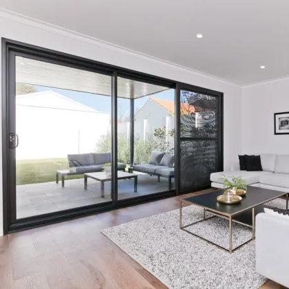 AS2047 Australia Showroom Stacking Aluminum Doors