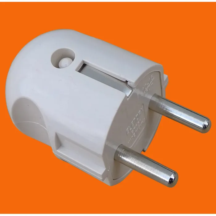 Steker Listrik PP 2 Pin dengan Bumi (P7053)