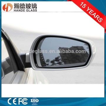 blue inner car mirror