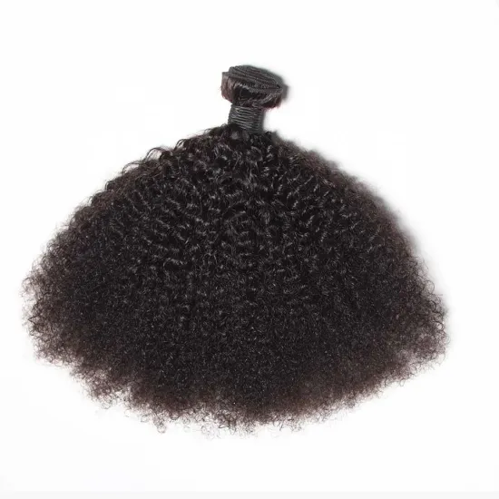 Wholesale Cheap Vendor Remy Afro Human Weave Bundles Virgin Raw Mongolian Kinky Curly Hair