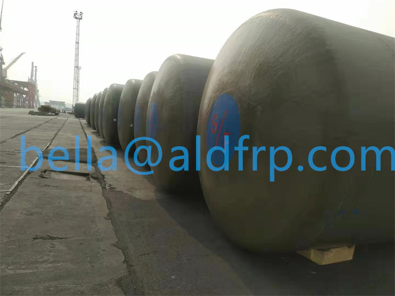 Steel/FRP Dual-Layer Underground Tank with Two Compartments