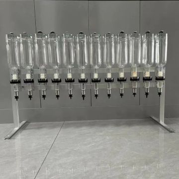 Perfume Vending Machine with Acrylic Material 12 Bottles 500ml Filling System