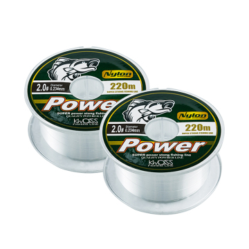 Customized Factory OEM Nylon Monofilament Fishing Lines (3-19kg, 220m, Clear)
