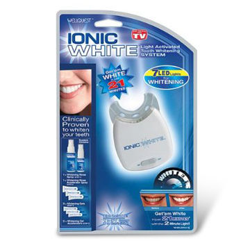 Ionic White Teeth Whitener Harmless, Painless and Convenient