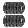 Black Malleable Iron Floor Flange Threaded