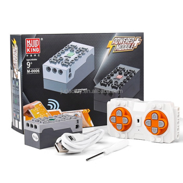 ของเล่น DIY MOC: แม่พิมพ์ King Block Mobile Crane - คู่มือการประกอบยานพาหนะวิศวกรรมไฟฟ้าและฟังก์ชั่นพลังงานอธิบาย