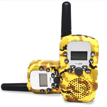 Interphone Children's Camouflage Walkie-Talkie: Easy-to-Use Long Distance Transmission Toy