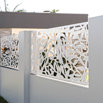 Laser Cut Aluminium Railing