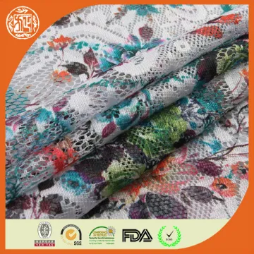 Dubai fashion beautiful 100 polyester lace fabric