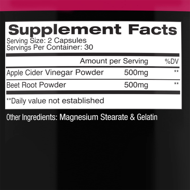 OEM/ODM Bulk Wholesale Vegan Body Slim Appetite Suppresant Apple Cider Vinegar Weight Loss beauty fruit slim capsule