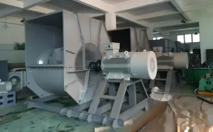 Direct drive centrifugal air conditioning fan