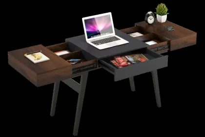 Modern Office School Table Home Furniture Wooden Desktop Study Desk Children Table Make Up Table Bedroom Dresser With drawer