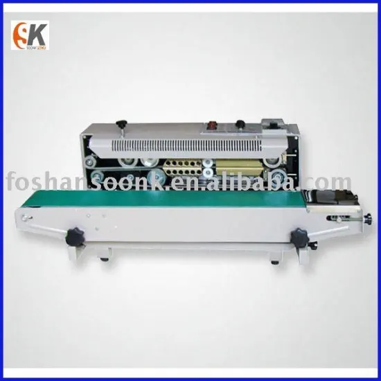 hearable sealed laminates film sealing machine
