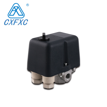 Gas differential pressure switch for air compressor