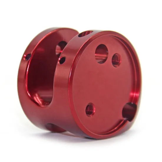 CNC aluminum brass machining part