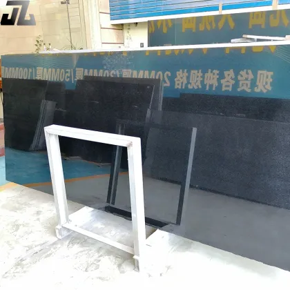 China Black Granite Countertop Tiles - Nature Shanxi Black