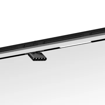 SCON Creative Magnetic Lamp Holder Aluminum Ceiling Recessed Suspended LED Magnet Mount Lights Track Rail