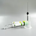 Aguja y tubo de extracción de sangre al vacío desechables para uso médico