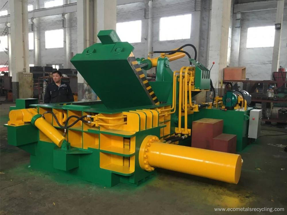 Hydraulic Waste Steel Aluminum Copper Metal Baler