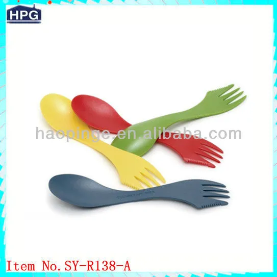 small plastic fork