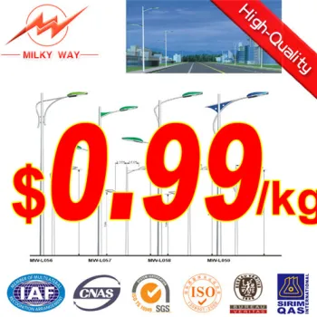 Street and Highway lighting Pole