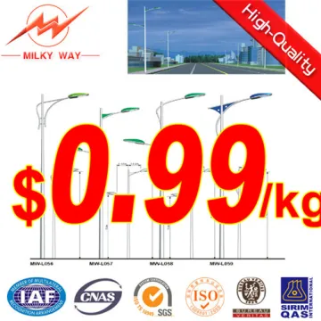 Street and Highway lighting Pole
