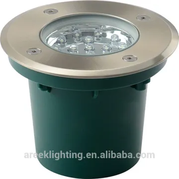 Unique Round Shape 15*0.1W LED Die-cast aluminium body and 304 Stainless steel cover Underground Light 220-240V IP67