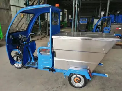 Electric Tricycle High Pressure Washing Car