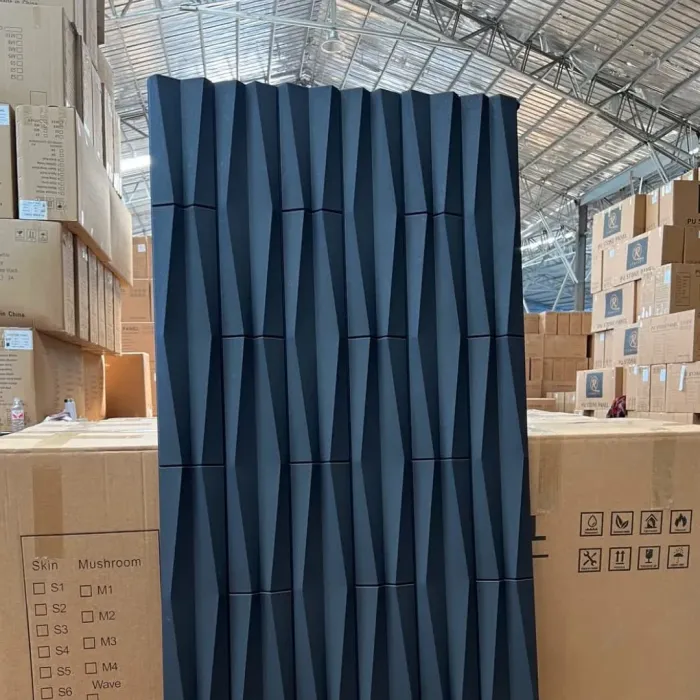 แผงผนังหิน PU น้ำหนักเบาดีไซน์วิลล่าทันสมัย