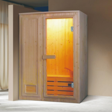 traditionelle trockene Sauna -Zimmer Holzsauna