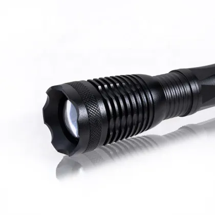 Rechargeable LED Dual Light Source Green Laser Pointer Flashlight