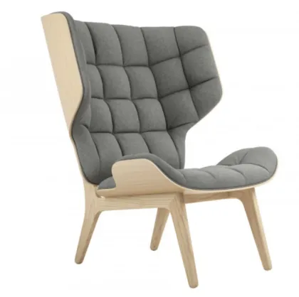 Mammoth Reclining High Back Upholstered Chaise Lounge with Ottoman