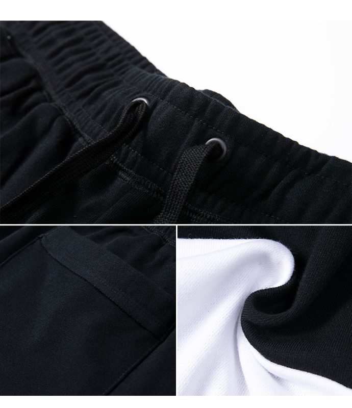 Men's Cotton Joggers Casual Workout Shorts Running Shorts