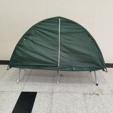 Compact Pop-Up Portable Tent for Two: Smart Off-Ground Cot Tent