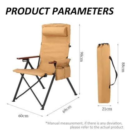 Outdoor Adjustable Chair Camping Sea Dog Chair Folding