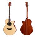 Guitare acoustique naturelle de 40 pouces de 40 pouces