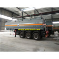 Tri-axle 25000L nitriki acid tank trailer