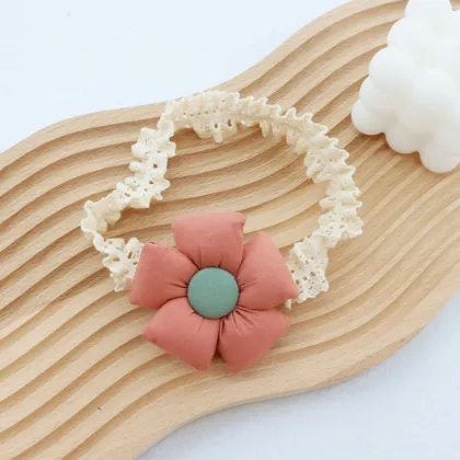 Wholesale Kids Hair Accessory Flower Headband for Newborns