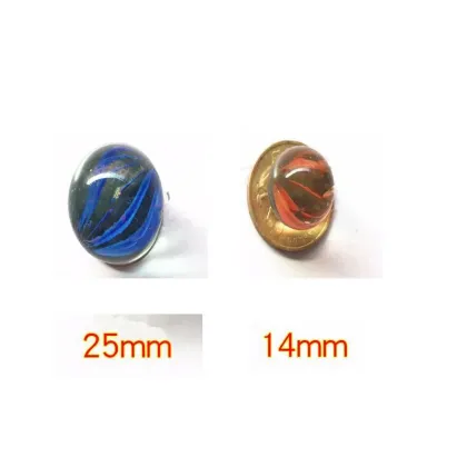 Custom Wholesale Round Colored Glass Marbles: Ideal for Chinese Checkers and Toy Games