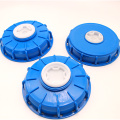 Blue Cap With 2" Center Buttress Plug