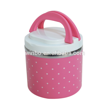 Thermos Lunch Box with handle to keep warm