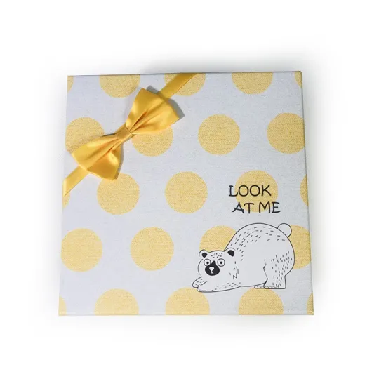 Wedding bridesmaid folding magnetic paper packaging gift box