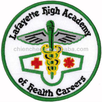 Embroidery Patches - Iron-on EMS Wing & Snakes Emblem for Academy (Patch/Emblem/Badge/Label/Crest/Insignia)
