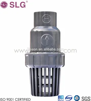 China Manufacuter PVC Valve Foot Valve