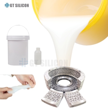 Moulding Liquid Silicone Rubber Gypsum Molds Making RTV2 Rubber Silicon