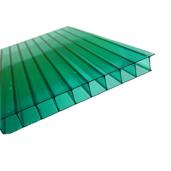 Green 4mm hollow PC sunlight board