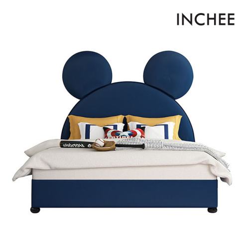 Reliable Mickey Mouse Head Kids' Beds Cartoon Style Delivery Fast Children' Beds Manufactory