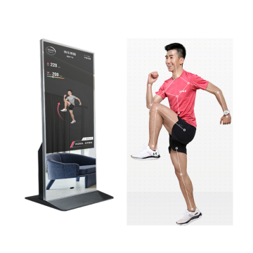Floor Standing Magic Mirror: 43/46/49/55/65 Inch Waterproof Advertising Player IP66