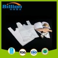 PE Color Shopping Plastic T-Shirt Bags Flat Plastic Bags Tee Shirt Bags